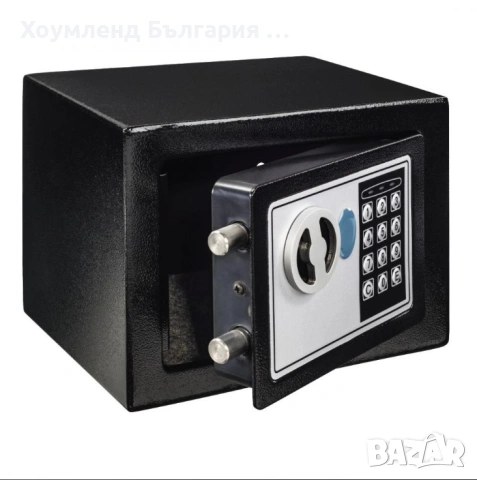 Компактен сейф каса с електронно заключване и секретен ключ, снимка 4 - Друго - 50272245