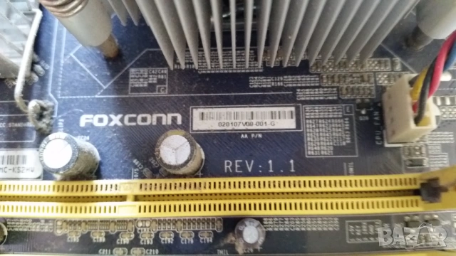 Foxconn PC945GC7MC Дънна платка+Процесор+Охладител, снимка 2 - Дънни платки - 54184727
