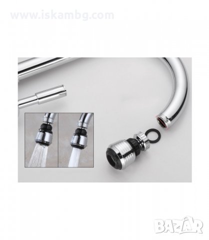 АЕРАТОР ЗА СМЕСИТЕЛНА БАТЕРИЯ С ПОДВИЖНА ГЛАВА, ДВУСТЕПЕНЕН - код Aerator, снимка 8 - Други стоки за дома - 34016329