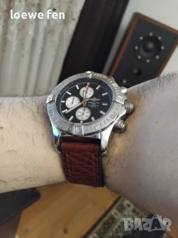 Два броя Breitling A13370 Super Avenger 48 mm ! Кварц!, снимка 5 - Мъжки - 53598035