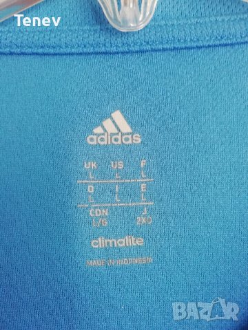 Adidas Climalite оригинална фланелка тениска L, снимка 3 - Тениски - 37780827