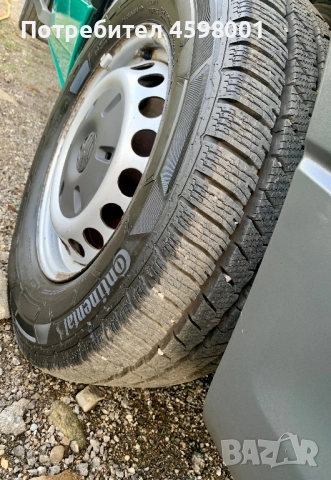 4бр.Нови Зимни Гуми Continental 235/65/16C DOT2624+Джанти 16цола 6x130 за Sprinter,Crafter, снимка 5 - Гуми и джанти - 52554649