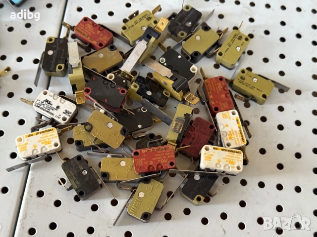 Saeco - Микроключ Шалтер с късо рамо, снимка 5 - Кафемашини - 52557052