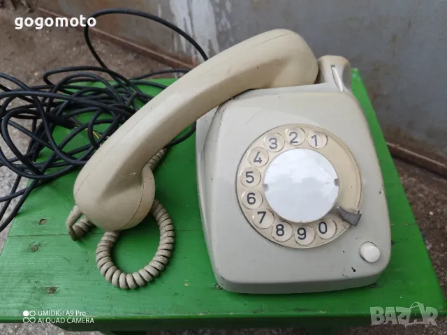 Стар немски телефон с шайба , снимка 10 - Други ценни предмети - 50424055