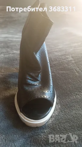 Дамски обувки от естествена кожа, снимка 3 - Дамски обувки на ток - 48564193