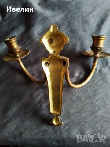 бароков свещник за стена , снимка 5 - Антикварни и старинни предмети - 30865891