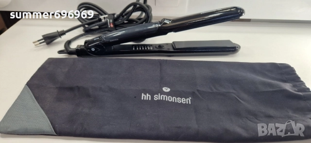 Професионална преса за коса с кератин hh simonsen, снимка 3 - Преси за коса - 52419456