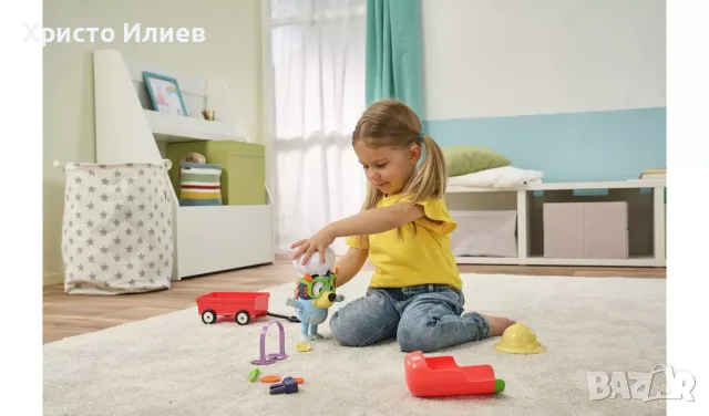 Интерактивна играчка Vtech Bluey Блуи с аксесоари, снимка 6 - Фигурки - 55981238