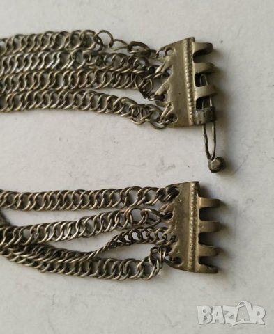 Възрожденска сребърна гривна, снимка 3 - Гривни - 30328582