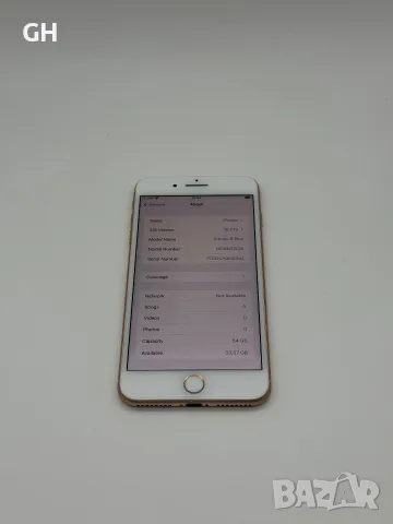 iPhone 8 Plus 64GB Gold | 100% Батерия| Перфектен технически, снимка 3 - Apple iPhone - 55857864