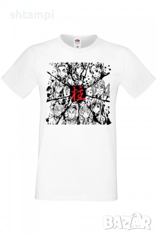 Мъжка тениска Demon Slayer Characters,Анимация,игра,Празник,Повод,
