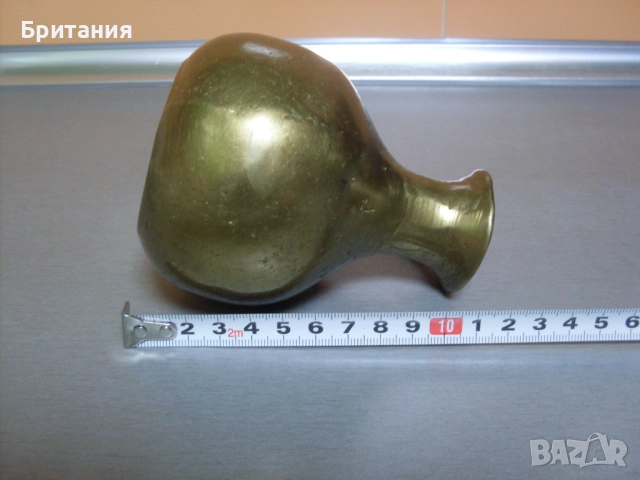 Бронзов съд- ваза., снимка 4 - Декорация за дома - 52920769