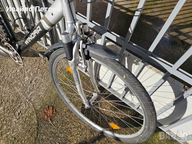 Алуминиев велосипед 28 цола WINORA-шест месеца гаранция, снимка 2 - Велосипеди - 52253135