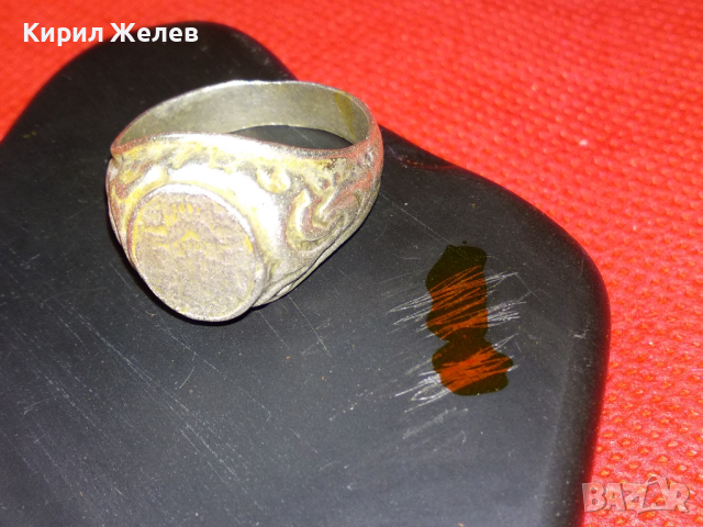 СТАРИНЕН ЦАРСКИ СРЕБЪРЕН ПРЪСТЕН от СРЕБЪРНА МОНЕТА 50 СТОТИНКИ 1883 СРЕБРО 835 РЪЧНА РАБОТА 43754, снимка 12 - Антикварни и старинни предмети - 44614120