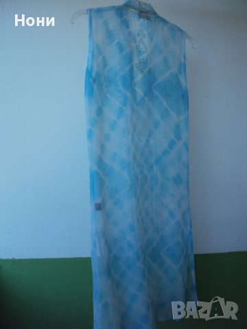 Оригинална бутикова дамска гръцка роба с паети, снимка 4 - Сукмани - 36809277