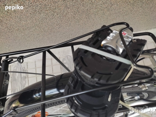 Продавам колела внос от Германия  двойно сгъваем велосипед FOLDING BACHINI 20 цола, снимка 15 - Велосипеди - 51610952