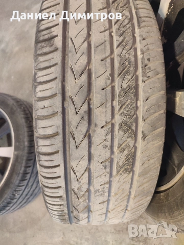 Алуминиеви джанти с летни гуми , снимка 2 - Гуми и джанти - 54321408