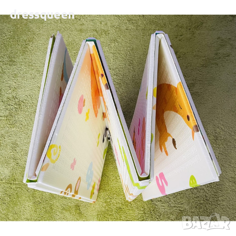 4143 Сгъваемо детско килимче за игра, топлоизолиращо 180x150x1cm, снимка 10 - Други - 44615616