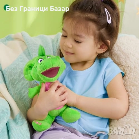 Нова Плюшена играчка Baby Bop 16.5см Barney Fisher-Price за деца подарък, снимка 2 - Плюшени играчки - 51779339