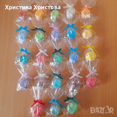 Цветни глицеринови сапунчета , снимка 11 - Други - 40660202