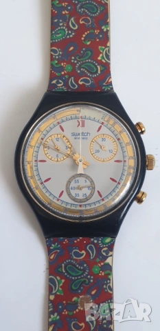 Swatch Chronograph 22 jewels, снимка 2 - Мъжки - 54123482