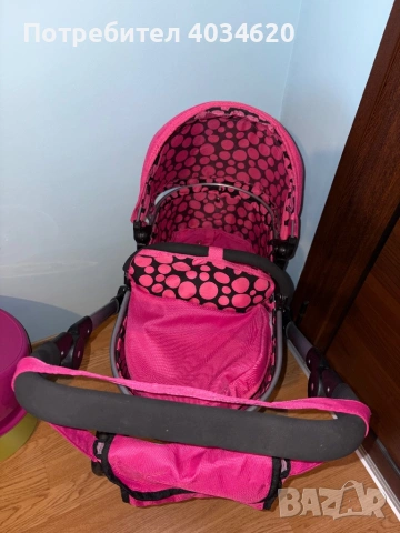 Детска количка за кукли, снимка 2 - Кукли - 53115601