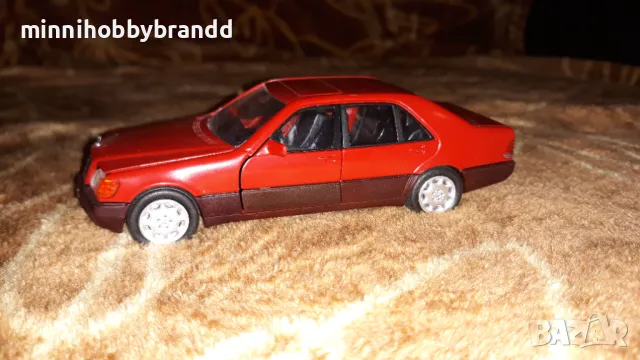 Mercedes Benz 1.43  W 140 S 600  Cursor Models 291 Made in Federal Republic of Germany , снимка 6 - Колекции - 49329065