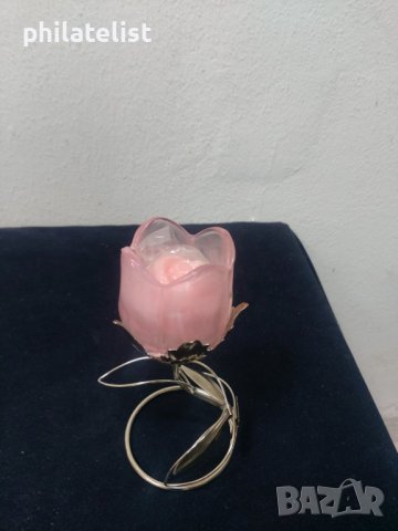 Свещник - Роза - Идеален подарък, снимка 2 - Други стоки за дома - 40591507
