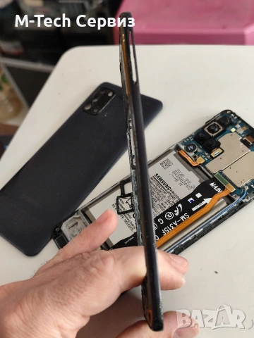 Samsung A31 A315F части основна платка камера кабел батерия среден борд блок захранване бутони звън, снимка 6 - Резервни части за телефони - 54264003