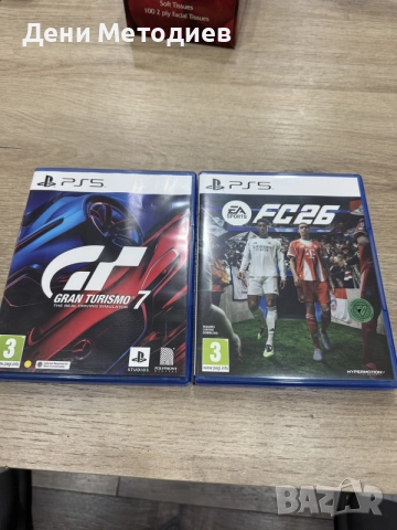 Игри за PS5-Fifa 26 и Gran Turismo 7