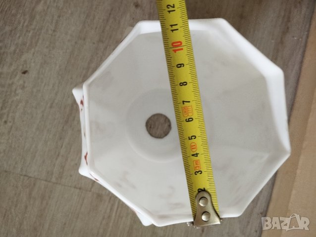 Стъкло ,абажур за лампа арт деко, снимка 2 - Настолни лампи - 42827154