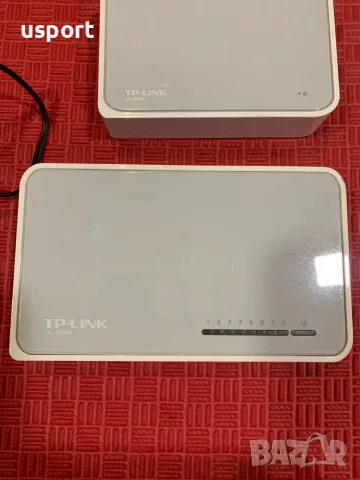 Лот 4 Рутера TP-Link, 3 Суитча TP-Link, 4 Клавиатури, 3 Мишки, Адаптери и LAN кабели, снимка 9 - Рутери - 56119932