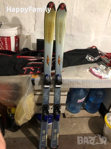 Ски Blizzard сини + автомати Rossignol FD60 ski bindings