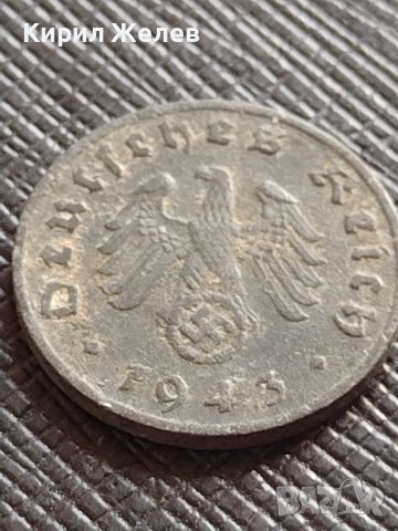 ДВЕ МОНЕТИ 1 райхспфенинг 1941 - 1943г. ГЕРМАНИЯ ТРЕТИ РАЙХ С СВАСТИКА 31580, снимка 8 - Нумизматика и бонистика - 38470318