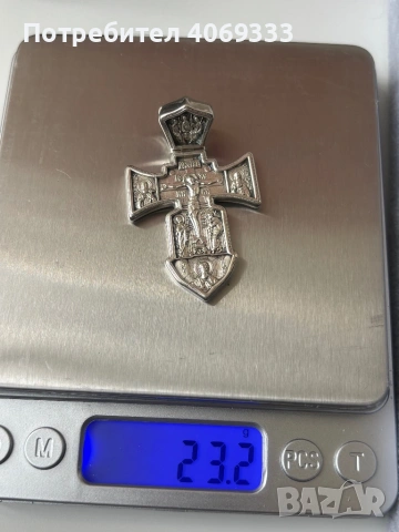 Сребърен кръст 925 , снимка 5 - Колиета, медальони, синджири - 54277528
