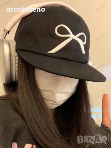 Модерна и универсална ежедневна бейзболна шапка с бродирана панделка, снимка 2 - Шапки - 44446996