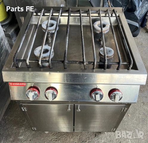 Професионален котлон на газ газов 4-ка четворка професионални котлони на газ газови котлони, снимка 2 - Обзавеждане на кухня - 53179277