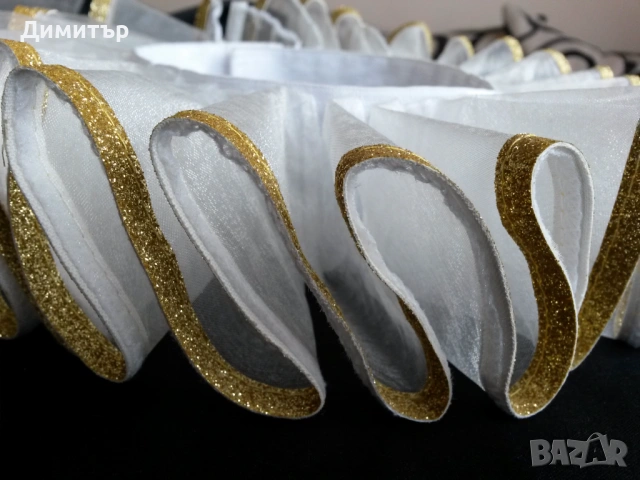 Бяла дантелена яка в бароков стил, снимка 10 - Други - 54248003