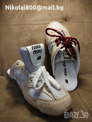 MIUMIUxNew Balance , снимка 2 - Маратонки - 53078158