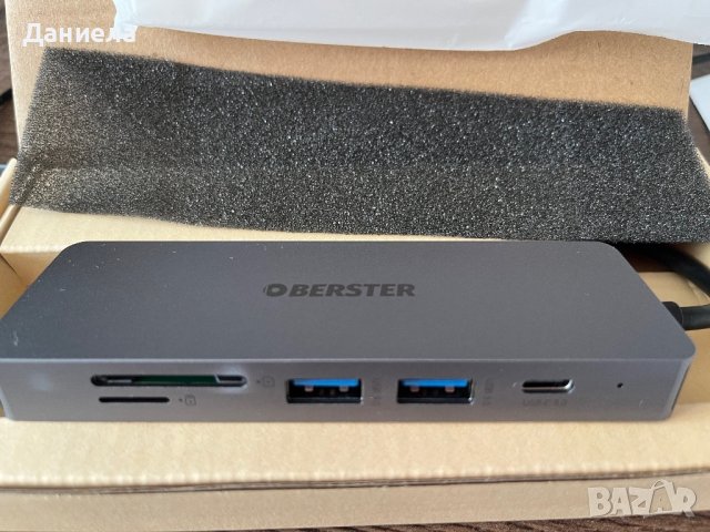 Docking Station USB C HUB 10-in-1, снимка 6 - Друга електроника - 38018952