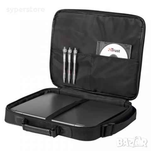 Чанта за Лаптоп 15.6"- 16" Trust Atlanta Черна - Notebook Bag(Case) 15.6" Notebook Carry Bag, снимка 2 - Лаптоп аксесоари - 39485104