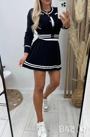 дамски комплекти жилетка и пола , снимка 3 - Комплекти - 51852042