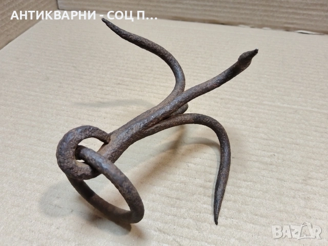 Стара Рядка Кована Кука За Кладенец, Кука За Геран. / НОМЕР 1750., снимка 5 - Антикварни и старинни предмети - 53967521