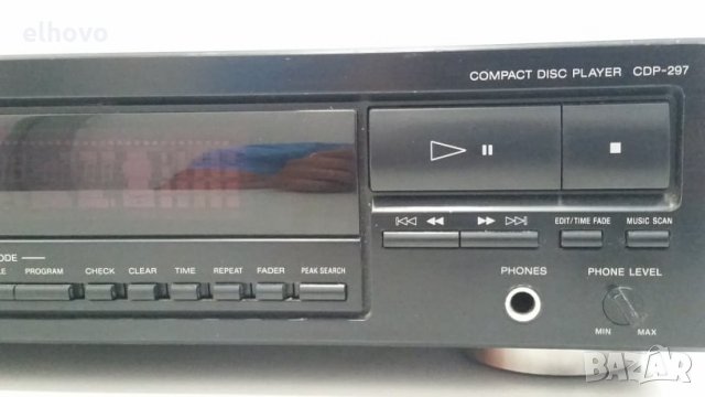 CD player SONY CDP-297 3, снимка 6 - MP3 и MP4 плеъри - 29714268