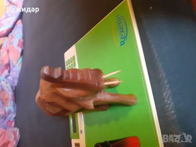 ДЪРВЕН СЛОН. Азиатски., снимка 2 - Декорация за дома - 37773253