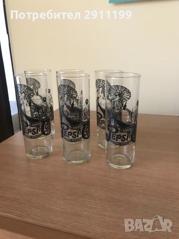 Колекционерски чаши на Pepsi (6 бр.), снимка 3 - Колекции - 37175012