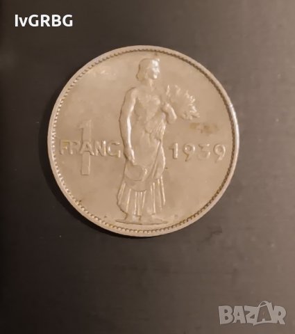 1 франк Люксембург 1939 