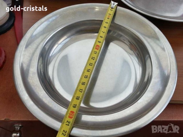 Неръждаеми чинии алпака, снимка 3 - Газови котлони - 29292505