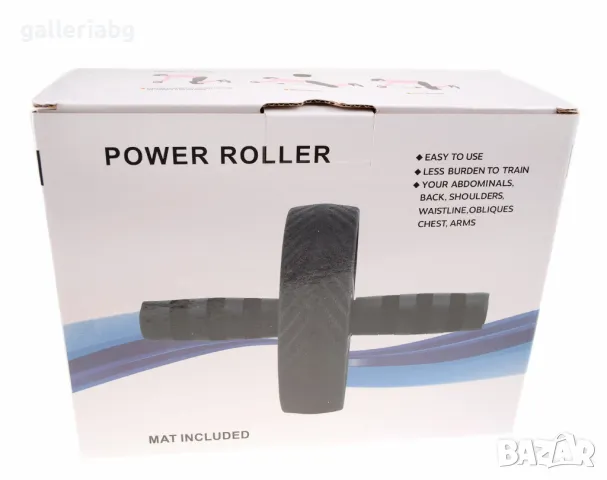 Колело за коремни преси фитнес , снимка 4 - Фитнес уреди - 48392510