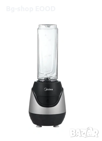 Midea персонален блендер 600W, To-Go бутилка, мощен и компактен, снимка 7 - Блендери - 53932209